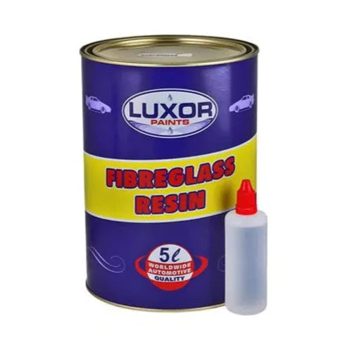 Fibreglass Resin Luxor-500mℓ +Hard 10ml-Clear Yellow-