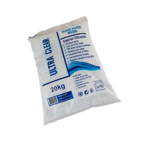 Filter Media Glass 20kg-Grade 1 (0.5-1.4𝑚𝑚)-