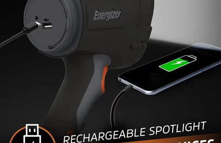 Flashlight Torch Rechargeable 1000lm Hardcase Energizer-