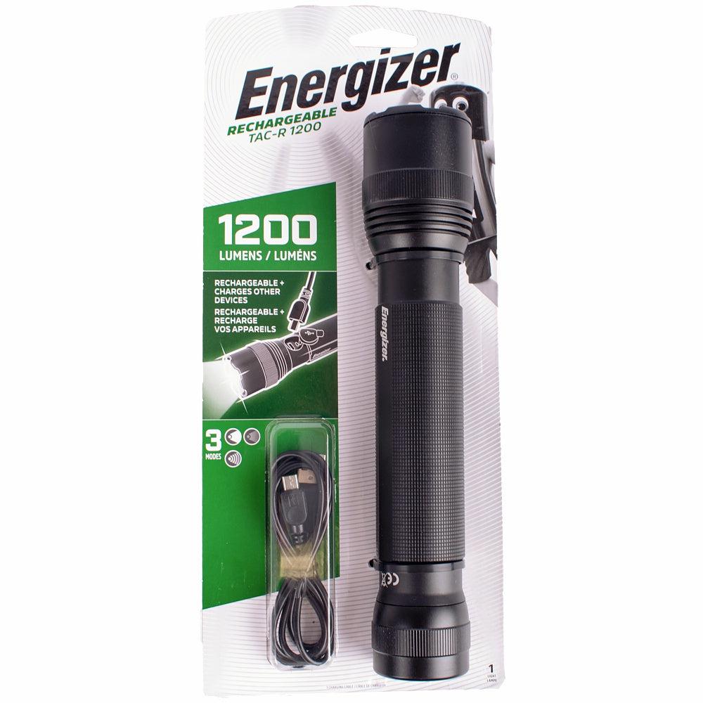 Flashlight Torch Rechargeable 1200lm Tactical Energizer