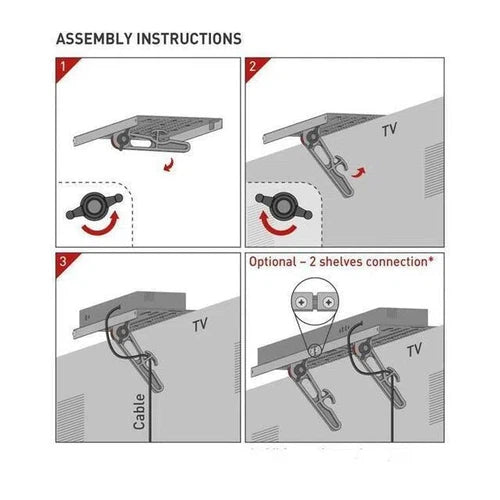 Flat Screen Bracket Barkan-