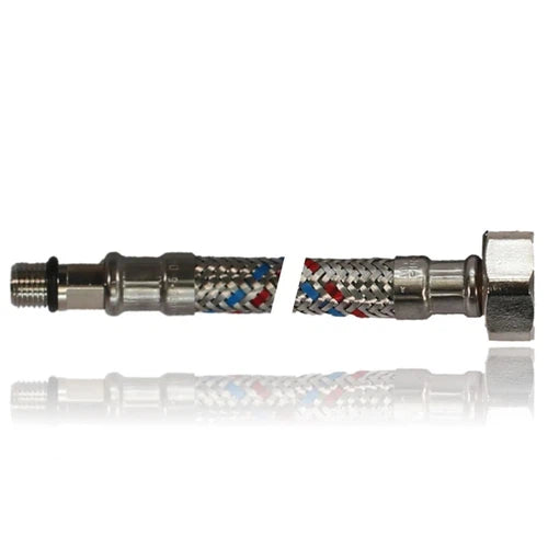 Flexible Braided Connector MxF-15 x M10 M x 𝐿300𝑚𝑚-