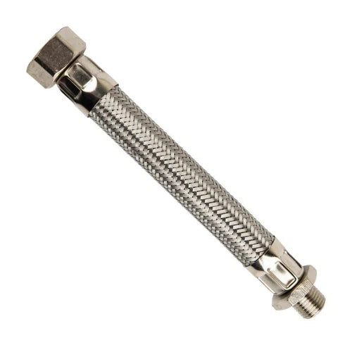 Flexible Braided Connector MxF for Pressure Pump-15 x M8 M x 𝐿150𝑚𝑚-