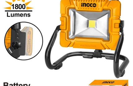 Floodlight Cordless 𝑃20ˢ iNGCO-Tool Only-