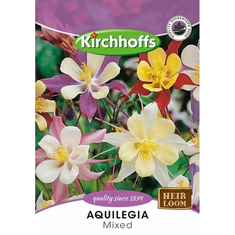 Flower Seed Aquilegia Kirchhoffs-Mixed-Picture Packet