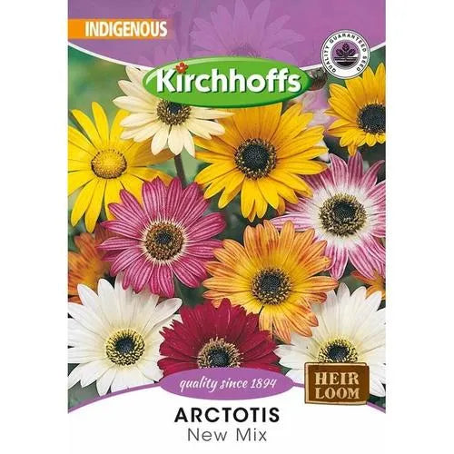 Flower Seed Arctotis Kirchhoffs-Crystal Palace-Picture Packet-