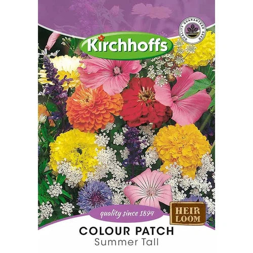 Flower Seed Colour Patch Kirchhoffs-Summer Tall-Picture Packet-