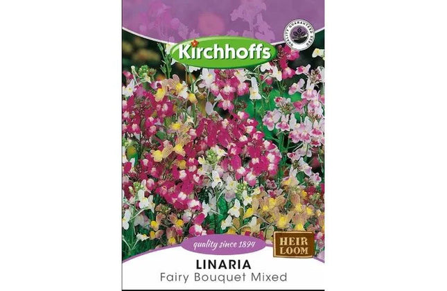 Flower Seed Linaria Kirchhoffs-Fairy Bouquet Mixed-Picture Packet