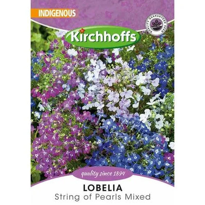 Flower Seed Lobelia Kirchhoffs-String of Pearls-Picture Packet