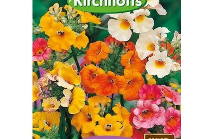 Flower Seed Nemesia Kirchhoffs-Carnival Choice Mixed-Picture Packet