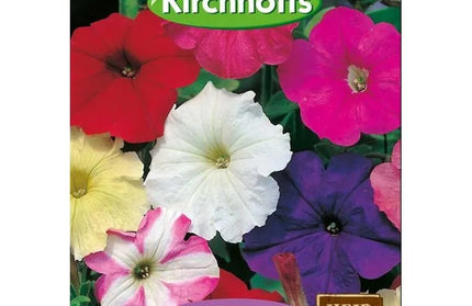 Flower Seed Petunia Kirchhoffs-Crown Jewels Mixed-Picture Packet