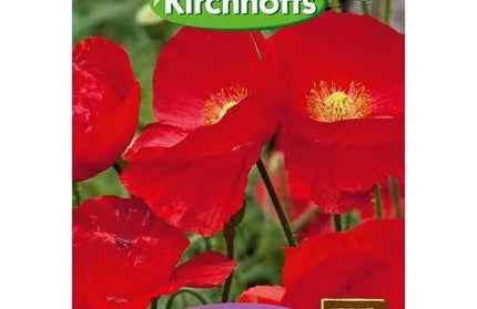 Flower Seed Poppy Kirchhoffs-Clear Crystal Mixed-Picture Packet