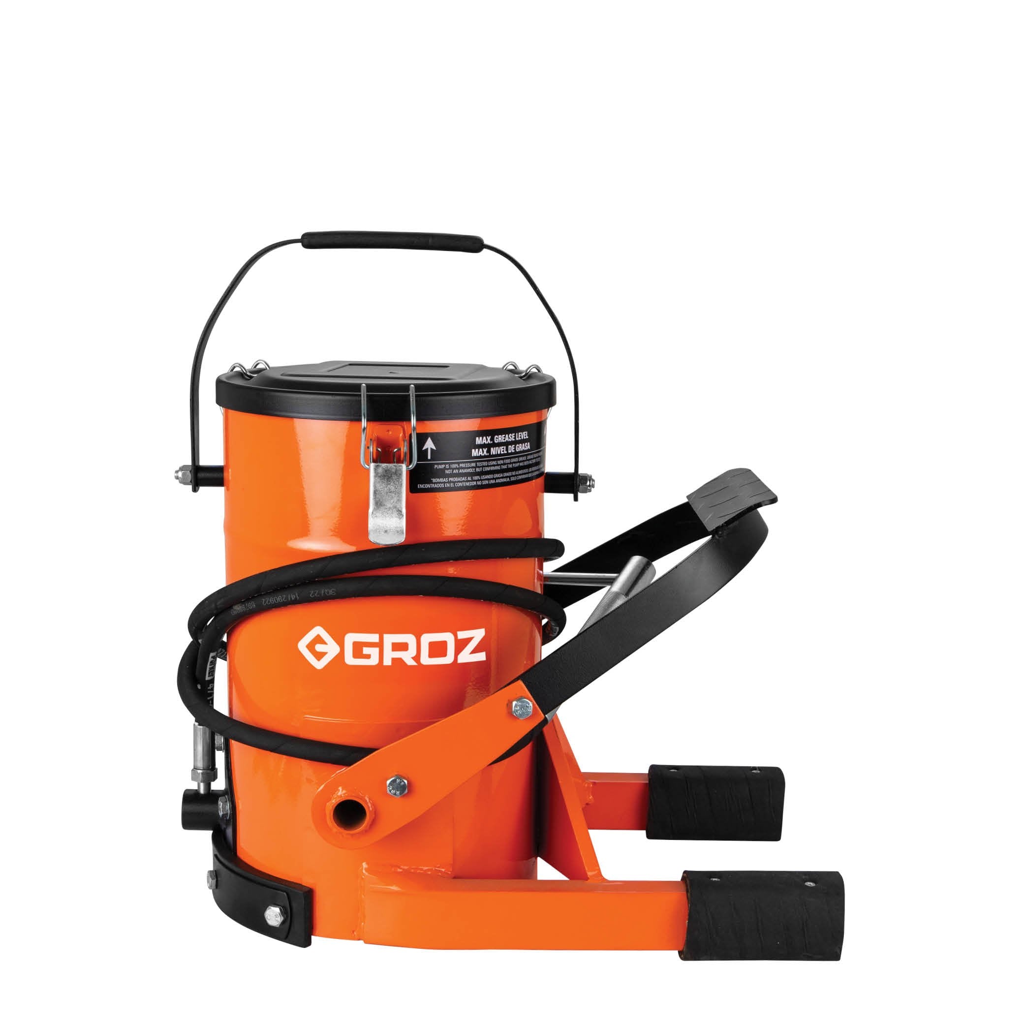 Grease Gun Foot Bucket Groz