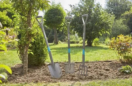 Fork Spading Beachwood Handle Gardena-