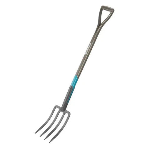 Fork Spading Beachwood Handle Gardena-