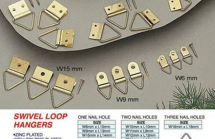 Frame Hanger Triangle-19mm-pair-