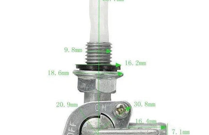 Fuel Shut Off Valve For Generator Fuel Tank-Left-