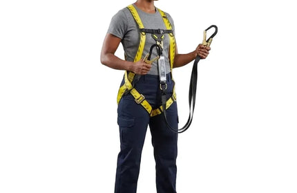 Full Body Harness Complete with Scaffold Hooks-Default Title