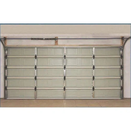 Garage Door Double Sectional Panel Steel-Rustic Bark-