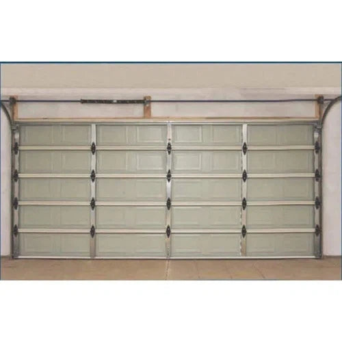 Garage Door Double Sectional Panel Steel-Rustic Bark-