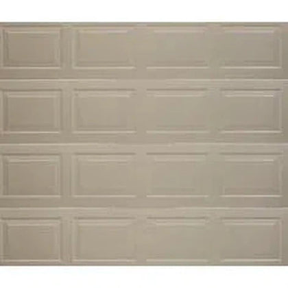 Garage Door Double Sectional Panel Steel-Rustic Bark-