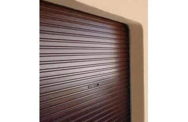 Garage Door Roll Up Light Duty iBuild-Brown-𝑤2450𝑚𝑚