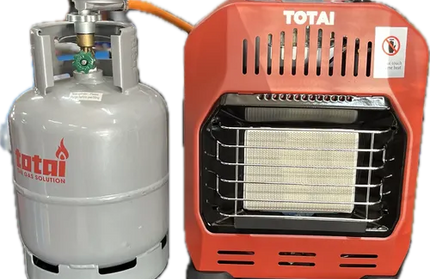 Gas Heater Mini FreeStanding-Heater+3kg Cylinder+Regulator&Hose