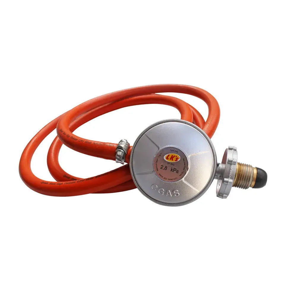 Gas Regulator Bullnose-+Hose & Clamps-