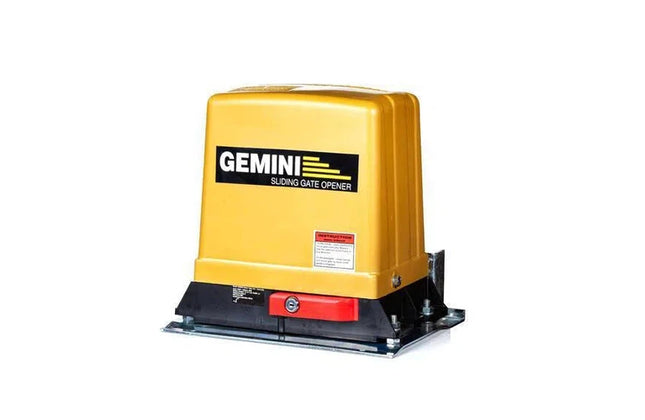Gate Motor Sliding 12𝑉 Gemini-7𝐴𝒉-Motor+Bat+2xRmt+BaseP