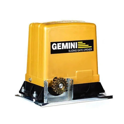 Gate Motor Sliding 12𝑉 Gemini-7𝐴𝒉-(Motor+Bat+2xRmt+BaseP)-