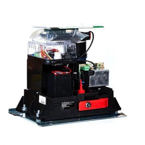 Gate Motor Sliding 12𝑉 Gemini-7𝐴𝒉-Motor+Bat+2xRmt+BaseP-