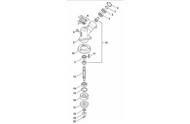 Gear Head Replacement for FS3001 STIHL-Default Title