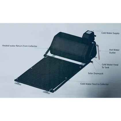 Geyser Solar Low Pressure CrestSolar-125ℓ-