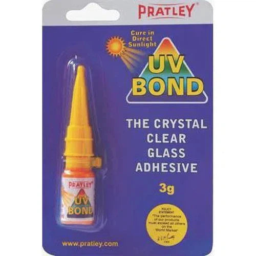 Glass Adhesive UV Bond Pratley-Hardware Glue & Adhesives-Pratley-diyshop.co.za