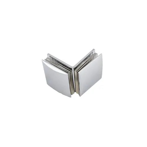 Glass to Glass 90° Clamp for Silhouette Frameless Shower-pair-