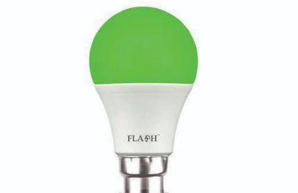 Globe A60 B22 LED Flash »-Green