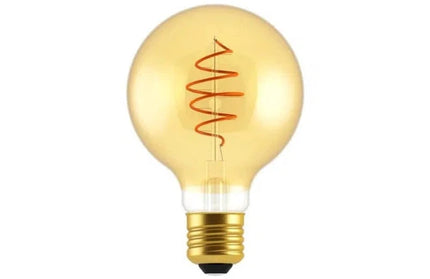 Globe G80 E27 Filament Spiral O-lite-Gold-5w
