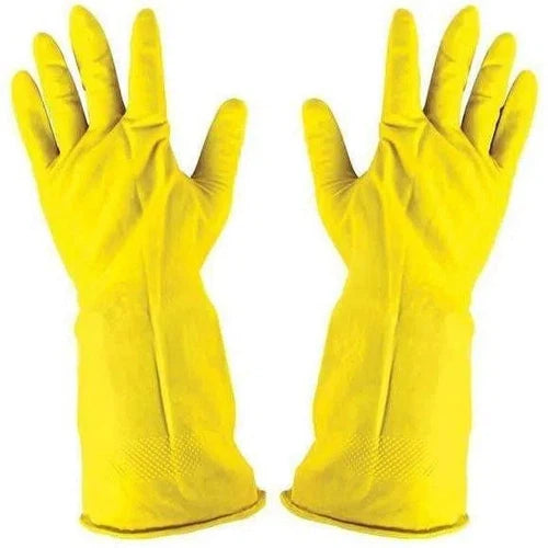 Glove Household Latex Yellow-Small-