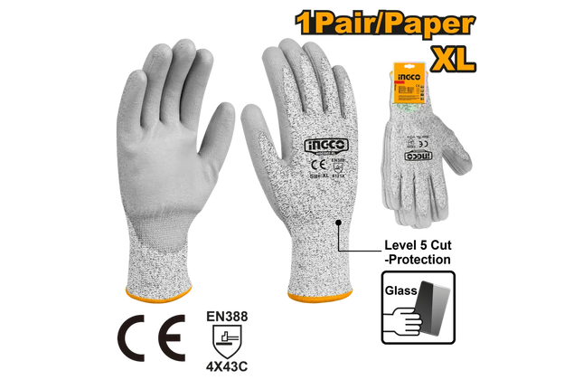 Glove Nitrile Cut-Resistance iNGCO-XL