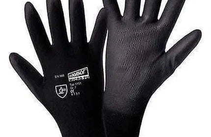 Glove PU Dipped Blackmax Dromex-Large #9-Pair-