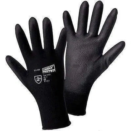Glove PU Dipped Blackmax Dromex-Large #9-Pair-