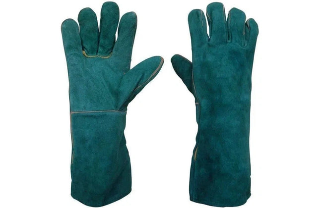 Glove Welders Green-Elbow