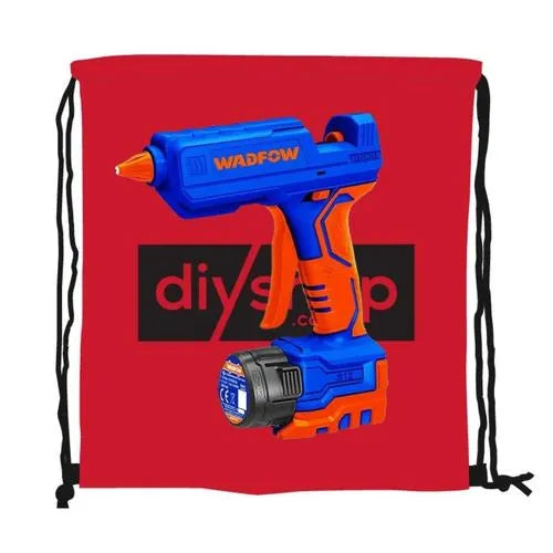 Glue Gun Cordless 12𝑉 WADFOW-+ 1.5𝐴𝒉 Bat + BAG-