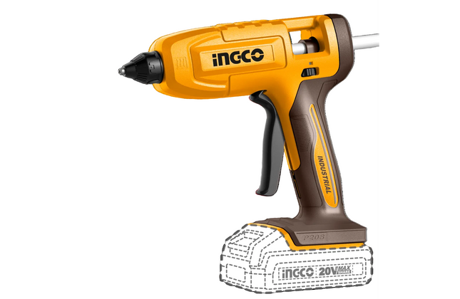 Glue Gun Cordless 𝑃20ˢ iNGCO-Tool Only