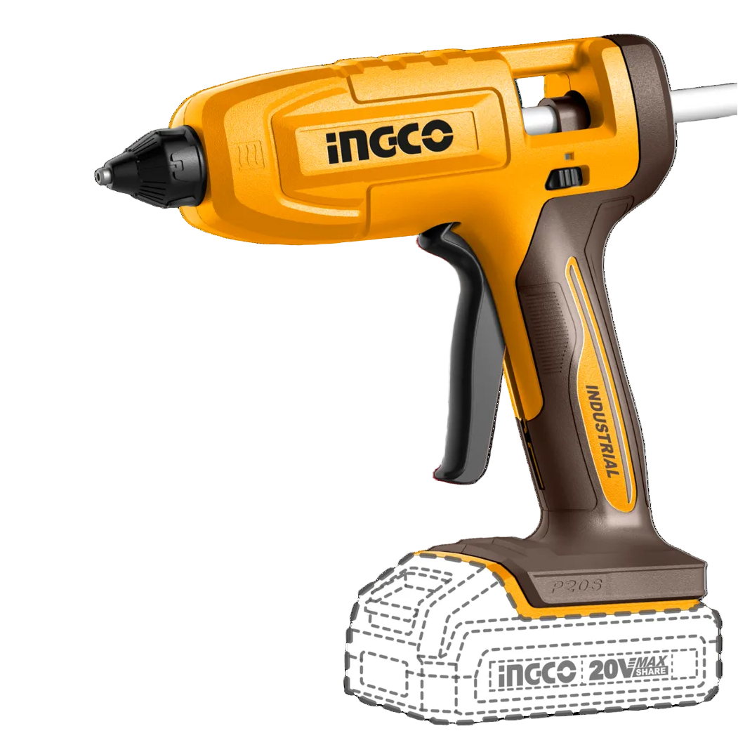 Glue Gun Cordless 𝑃20ˢ iNGCO-Tool Only