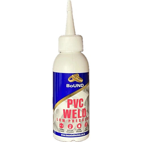 Glue PVC Cement Low Pressure BoUND-100𝑚ℓ-Clear-