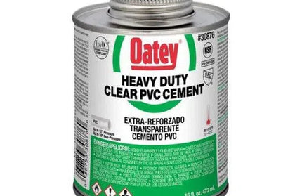Glue PVC Cement Oatey-High Pressure-237𝑚ℓ