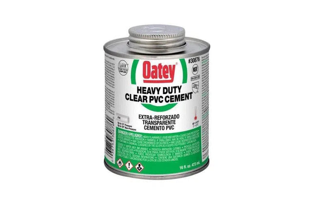 Glue PVC Cement Oatey-High Pressure-237𝑚ℓ