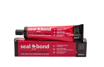 Glue PVC Cement Seal & Bond-High Pressure-50𝑚ℓ Tube
