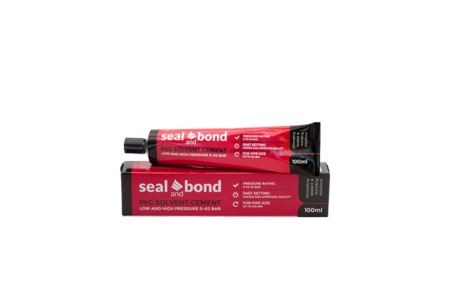 Glue PVC Cement Seal & Bond-High Pressure-50𝑚ℓ Tube